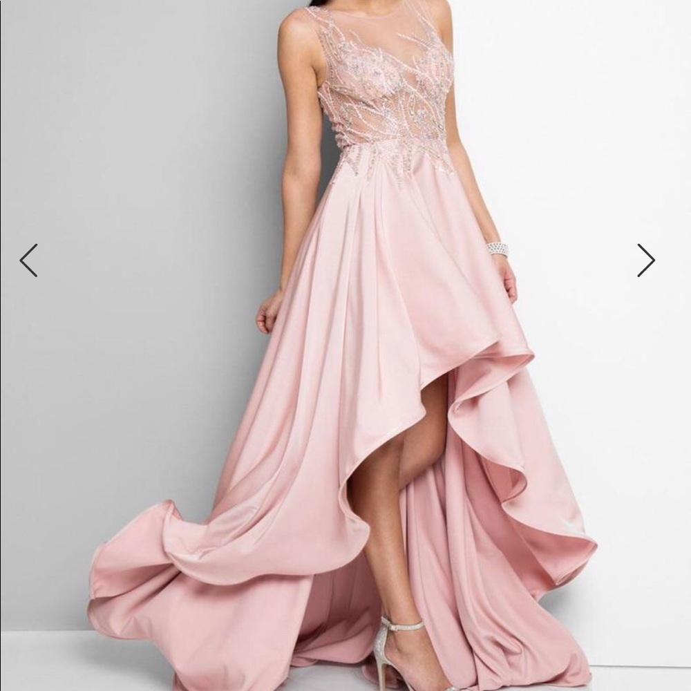Terani Couture dress Hi Low